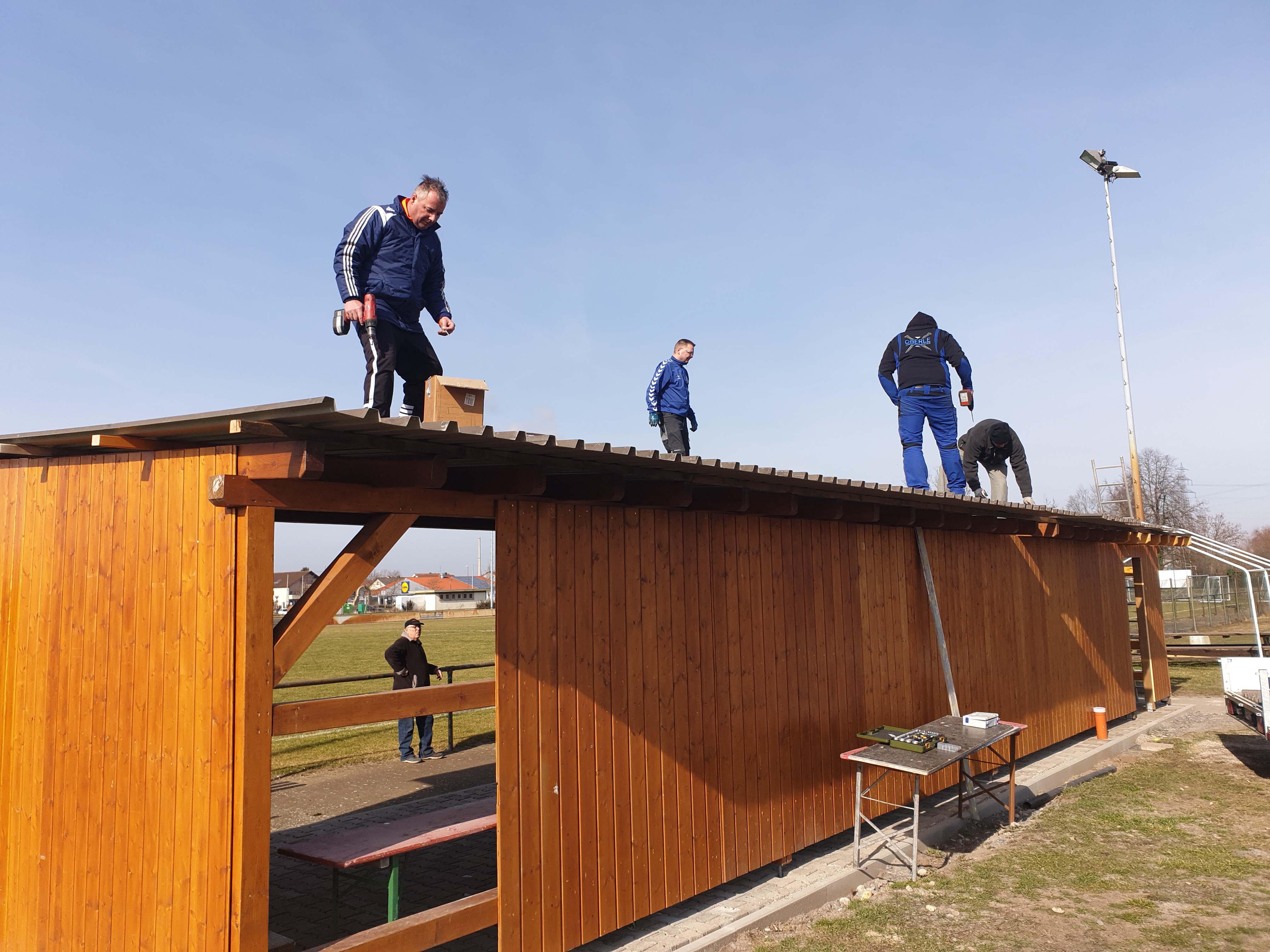 Carport dach
